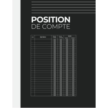 Imagem de Position de Compte: Journal Recettes Micro Entreprise information des contacte Agenda 2022 Cahier de Compte Auto Entrepreneur Conforme aux Obligations ... Livre de Recettes et Registre des Achats