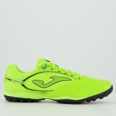 Imagem de Chuteira Joma Liga 5 Society Verde Limão-Masculino