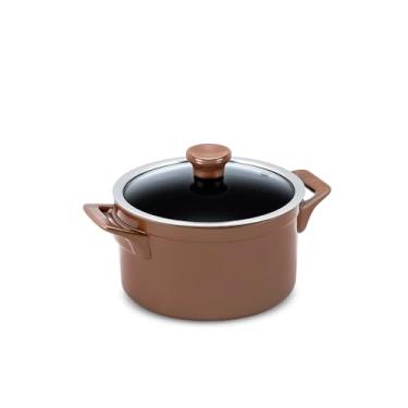 Imagem de Ceraflame Caçarola Clear 20cm 3000ml (Indução) - Cobre