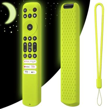 Imagem de Hi Color Capa de silicone para controle remoto TCL RC813 FMB1/RC923/RC902V capa protetora para controle remoto TCL Smart TV RC813 FMB1 capa (verde brilhante)