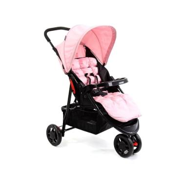 Imagem de Carrinho de Bebê Delta Rosa Mescla - Voyage