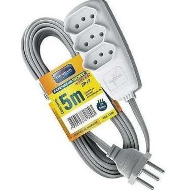 Imagem de Extensão Sort 2P + T 5m - Branca