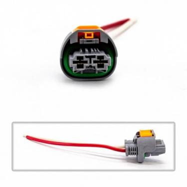 Imagem de Chicote do Ar Condicionado Fiat Peugeot Renault 2 vias Fêmea Central -