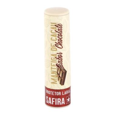 Imagem de Protetor Labial Manteiga De Cacau 2g Sabor Chocolate Safira - SAFIRA C