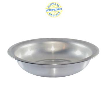 Imagem de Bacia Alumínio Mini Nº 9 Redonda Cuba Miniatura - DK Shopp