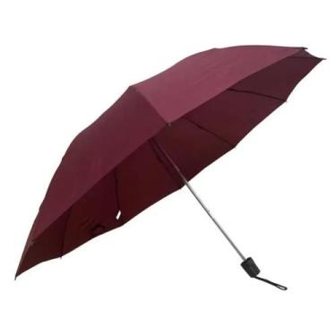 Imagem de Guarda Chuva Grande Liso Resistente Cabe Na Bolsa Voyagem