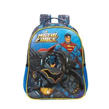 Imagem de Mochila Escolar Costa Infantil Liga Da Justiça 2025 Original - Xeryus
