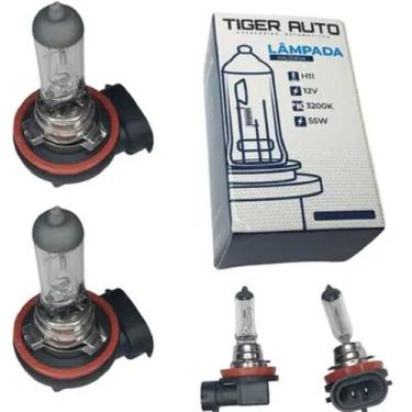 Imagem de Lampada h11 55w 12v, audi a4, ford fusion, peugeot 307, sandero, rava 