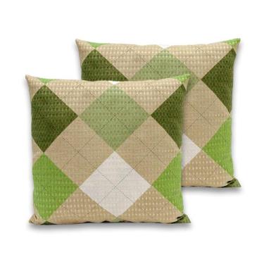 Imagem de Kit 2 Capas de Almofadas Piquet Favinho 40x40 C/ Zíper - Dryka Enxovai