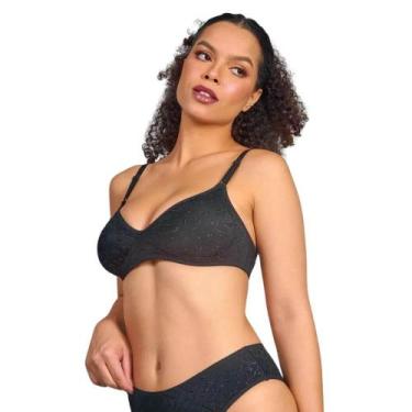 Imagem de Sutiã Duloren 121595 Floral, Preto, EG