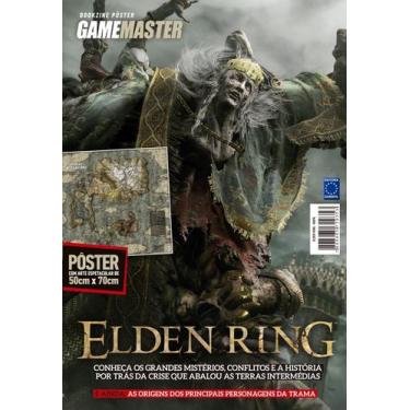 Imagem de Pôster Gigante - Elden Ring - Mapa Terras Intermédias - Editora Europa