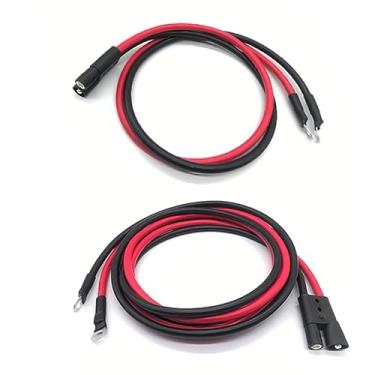 Imagem de JUNRUO Kit de cabos de alimentação/aterramento de limpa-neve laterais de caminhão e arado compatível com arados BOSS, aterramento elétrico de arado de neve substitui HYD01684 HYD01690