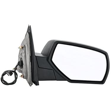 Imagem de ZAPOSTS Espelho de retrovisor lateral de substituição adequado para 2014-2017 para Chevy Silverado 1500 para GMC Sierra 1500 preto ajuste de energia aquecido manual dobrável espelho lateral da porta direita