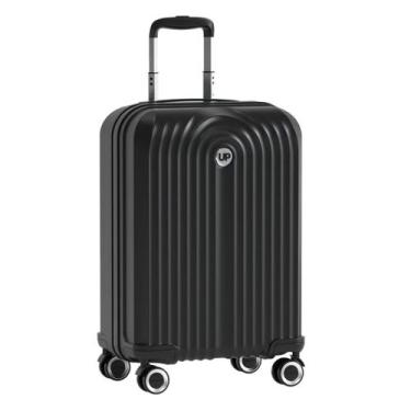 Imagem de Mala De Viagem Bordo Pequena Rodinhas 360 Original Up4you, Preto, Mf10