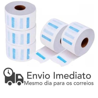 Imagem de Kit 500 Gola Higiênica Profissional Barbeiro Cabeleireiro - Beauty Sal