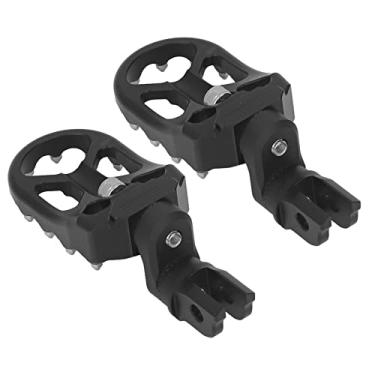 Imagem de Pedal Dianteiro Mot, Pegs Portoot, 2 Peças Apoio para Os Pés Dianteiro da Motocicleta L Suporte do Pedal Direito Pegor F900R F900XR 2020-2022 Preto (Prata)