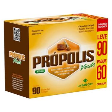 Imagem de Própolis Verde (90 Cápsulas) - La San-Day