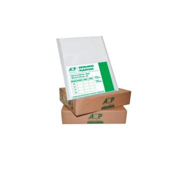 Imagem de envelope Plástico Acp 0,15 Grosso Oficio Sem Furos C/400 Un