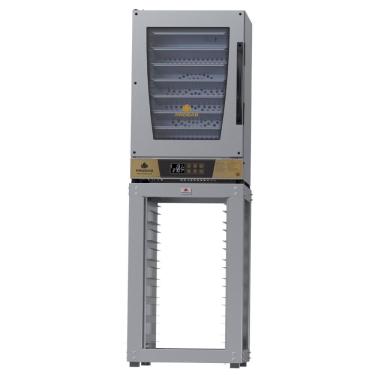 Imagem de Kit Forno Turbo Eletrico Fast Oven Prp-008 Plus Digital Dourado 220V + Bancada Mes-008 - Progas