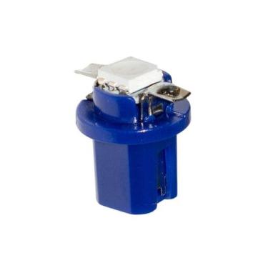 Imagem de Lampada Led Smd B8.5 T5 Suporte Painel - 5 unidades - Lelampu, Azul