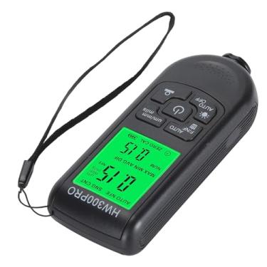 Imagem de Revestimento Espessura Medidor, ABS Digital Revestimento Profundidade Alta Precisão Anti Slip Pintura Espessura Medidor do Medidor para Carro e Industrial (Preto)