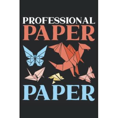 Imagem de Professional Paper Folder Journal Notebook: Origami Notebook | Notebook Planner | Logbook Journal | Journal 6x9 inches Lined Notebook 120 pages.