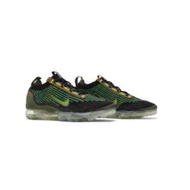 Imagem de Nike Air Vapormax 2021 FK Running Shoes Black Chlorophyll Size 12