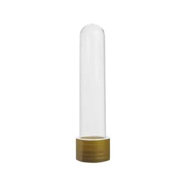 Imagem de Tubete para Lembrancinhas Acrilico 13cm c/10un Dourado - Mirandinha
