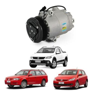 Imagem de Compressor Ar Condicionado Delphi Original VW GOL PARATI SAVEIRO 1.6/1