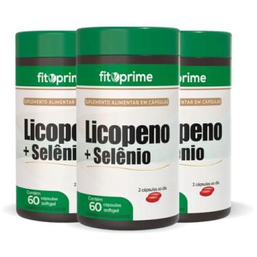 Imagem de Kit 3 Licopeno + Selênio 500mg 60cps Fitoprime