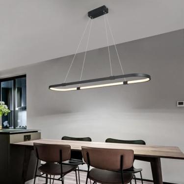Imagem de RC+APP regulável, luzes de lustre suspensas modernas para sala de jantar Cozinha Cama quarto lustres decoração de casa nórdico Pingente Lustre Lâmpada luminária AC110-240V