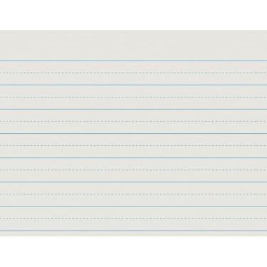 Imagem de School Smart Papel de escrita pautado alternativo, 2,5 cm de comprimento pautado, 28 cm x 21 cm, pacote com 500