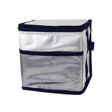 Imagem de Bolsa Térmica Unissex Lancheira Marmita Com Compartimentos e Alça Ajustável Prova de Vazamentos Para Academia Trabalho Passeio Fitness 5 Litros