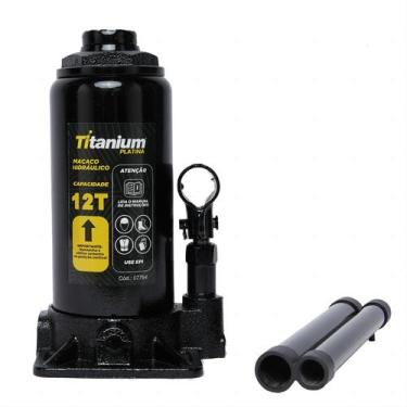 Imagem de Macaco hidraulico tipo garrafa 12 tonelada - Titanium Platina