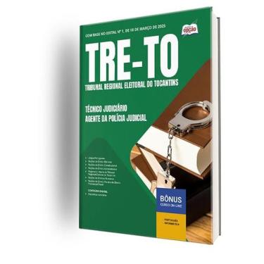 Imagem de Apostila TRE-TO  - Técnico Judiciário - Agente da Polícia Judicial - A