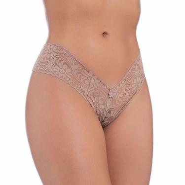 Imagem de Calcinha Caleçon Bordado em Renda com Detalhe de Flor Sid - lovetoy