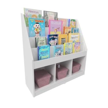 Imagem de Expositor De Livros Infantil Ethan 100% Mdf (crianças)