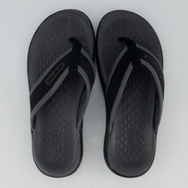 Imagem de Chinelo Olympikus 921 Preto Cinza, 37-38