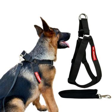 Imagem de Conjunto Peitoral Prático com Guia para Cachorro - Tamanho M - Canadá 