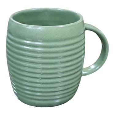 Imagem de Caneca Friese em cerâmica 350ml oliva