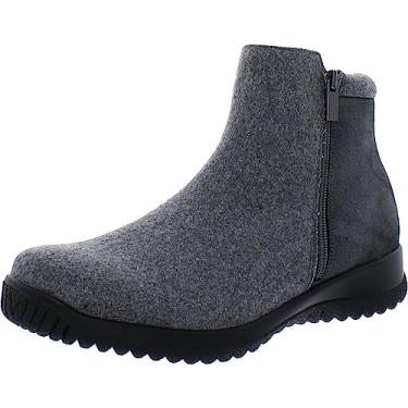 Imagem de Bota feminina casual Drew Shoe Kool 19178 de couro com zíper