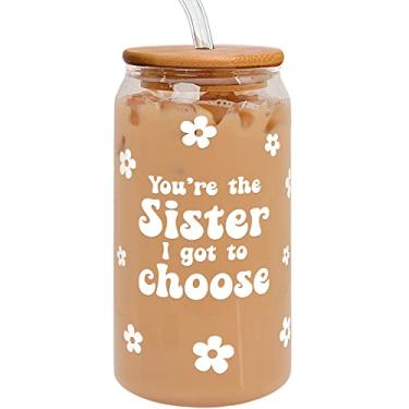 Imagem de Presentes de amizade para mulheres amigas - para mulheres amizade, de amigas para mulheres - presentes para melhores amigas mulheres, presentes para amigas femininas, presentes de melhor amiga para mulheres - vidro de lata