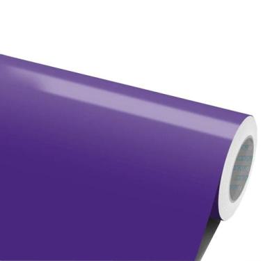 Imagem de Adesivo Carro Geladeira Fogão Móveis Armário Box - Roxo 1m - Jhow Ades