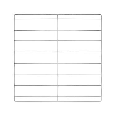 Imagem de Grade Grelha Prateleira Aramada Zincada Forno Industrial Firi50 46,5x46,5 - Venâncio