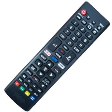 Imagem de Controle Remoto Para Smart TV AKB69680416 Teclas Netflix Amazon 9058 -