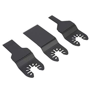 Imagem de Lâminas de Serra Oscilantes de Corte de Precisão, Lâminas Universais de 3pcs para Metal, Madeira, Plástico, Com Lâminas de Reposição para a Maioria das Marcas