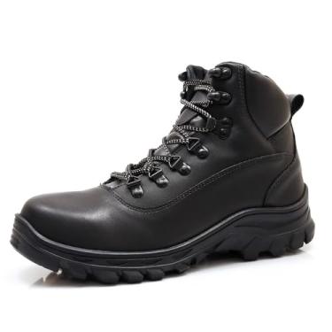 Imagem de Bota Adventure Masculina Com Carteira Épico Coturno Trilha Trail Casual Conforto