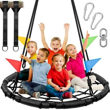 Imagem de Tree Swing Odoland Spider Web 900D Oxford para crianças e adultos