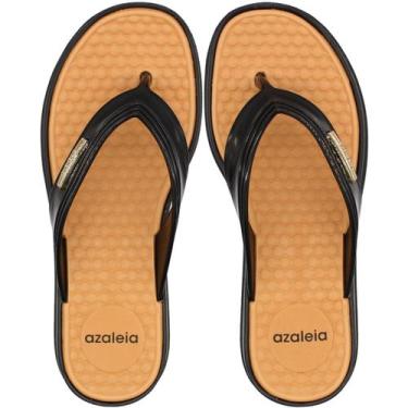 Imagem de Tamanco De Dedo Azaleia Mia Macio Stylish Feminino - Azaléia, Preto, 3