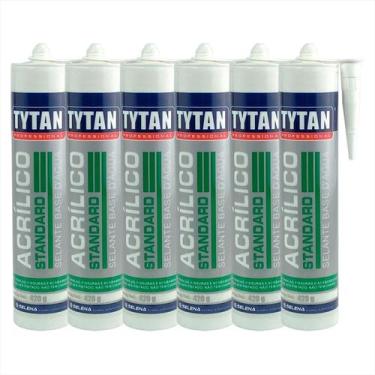 Imagem de Selante Acrílico Standard Branco - Tytan 420g Kits